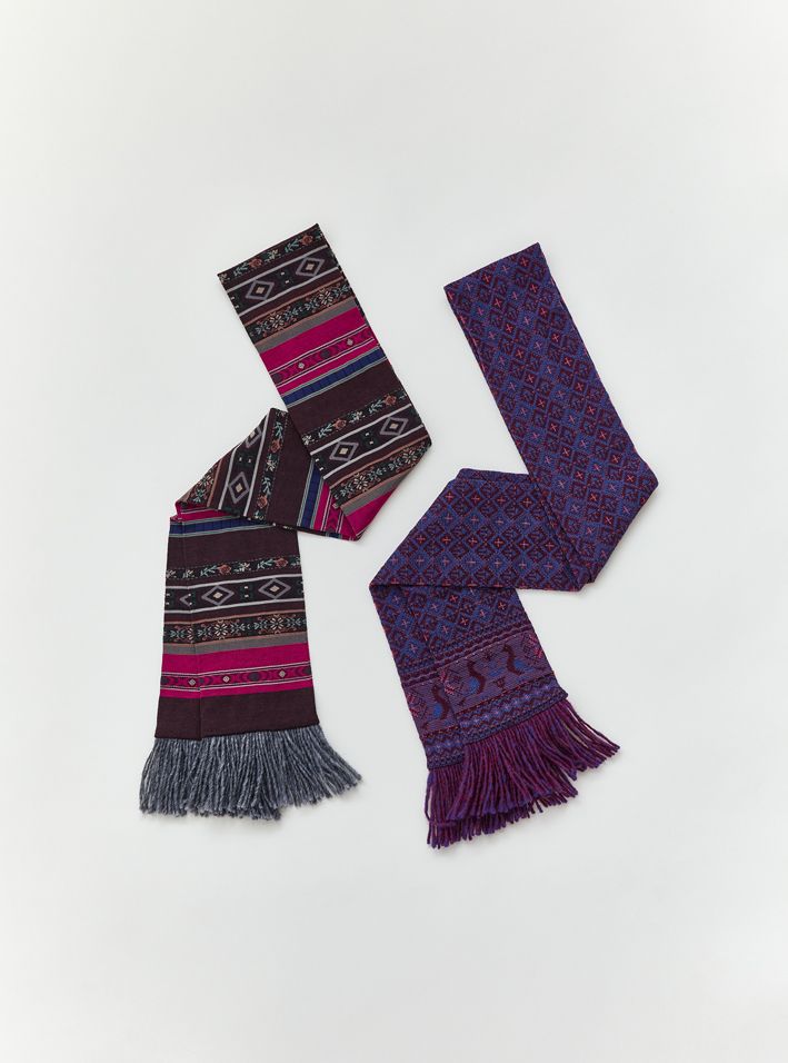 M66-626A: Black*Charcoal, Green*Mustard, Ivory*M. Grey, Navy*Blue, Wine*Magenta / M66-740: Black, Grey, Ivory, Navy, Wine