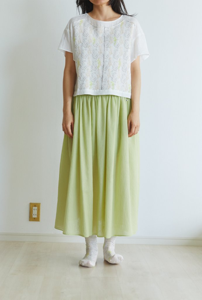 Tops: NT187-104A White, Skirt: LS78F Mint, Socks: AS-104A White