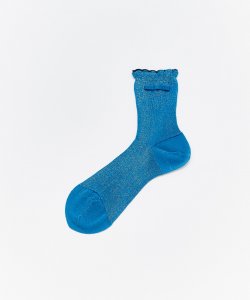 SOCKS WITH RIBBON TURQUOISE