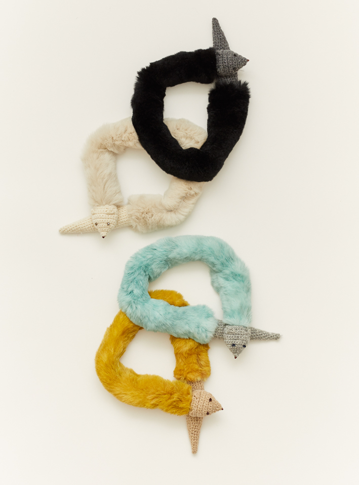 KU58R: Black, Ivory, Mint, Mustard