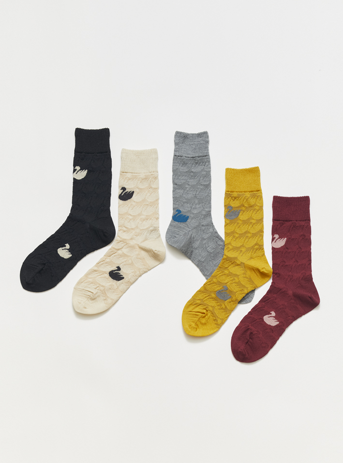 AS-28B: Black, Ivory, Mix Grey, Mustard, Wine