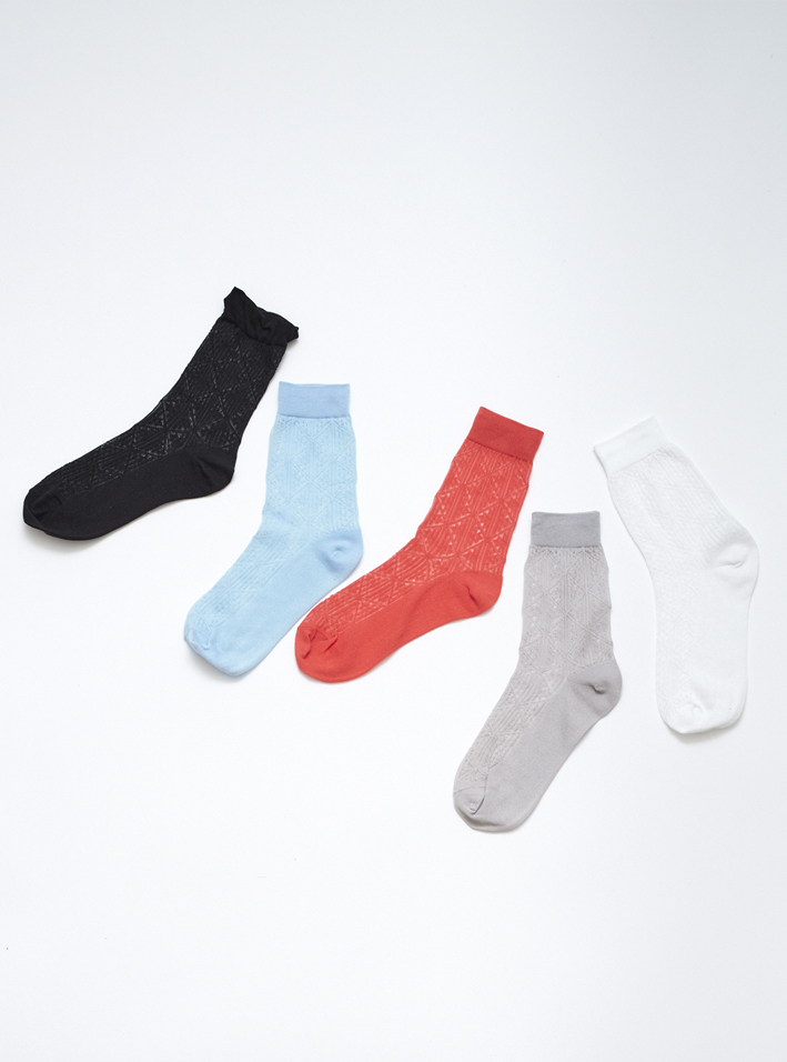 AS-213: Black, Blue, Coral, Light Grey, White