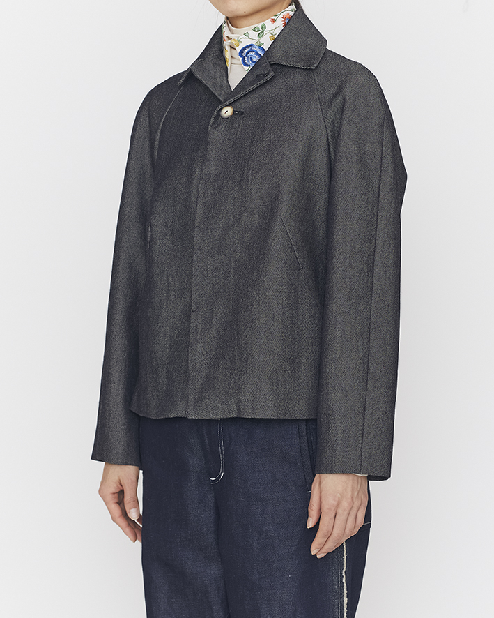 Jacket: WJ158 Black*Ivory, Pants: GP1G Indigo