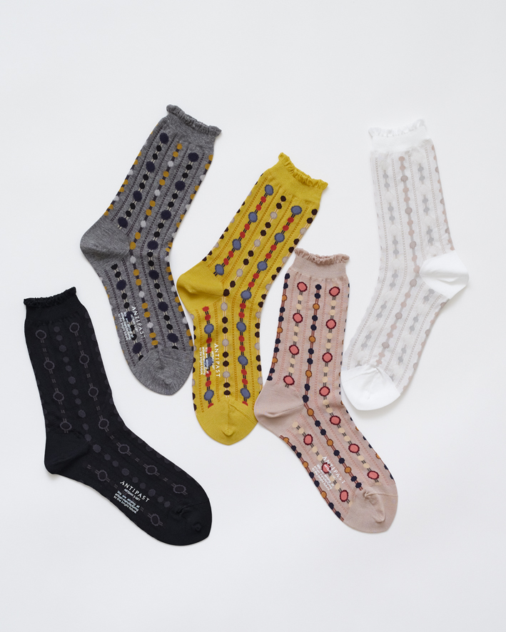 AM-798: Black, Mix Grey, Mustard, Pink, White