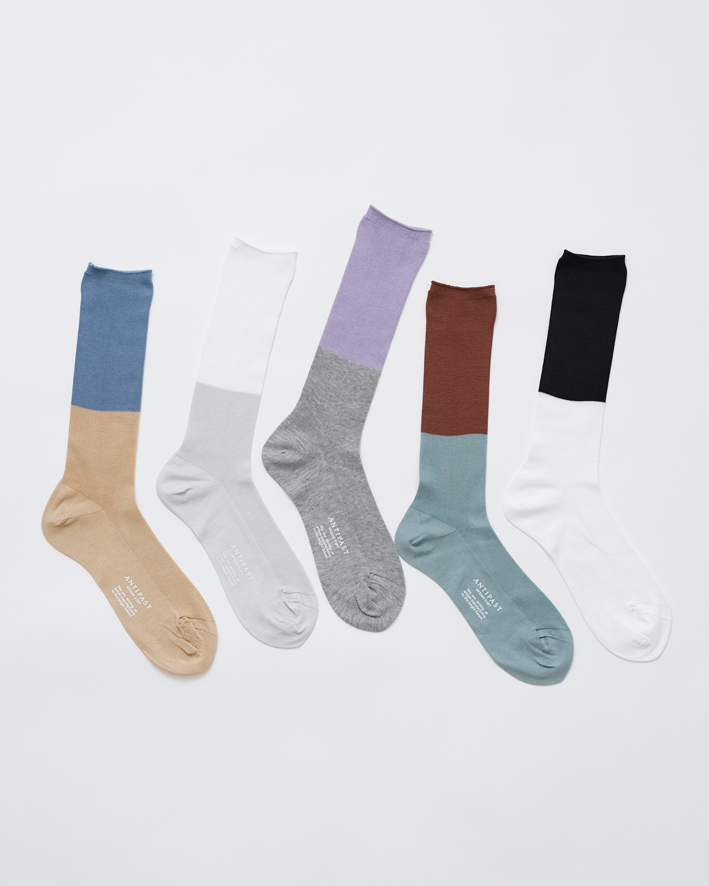 ANP-92N: Beige*Blue, Light Grey*White, Mix grey*Purple, Sage*Brown, White*Black