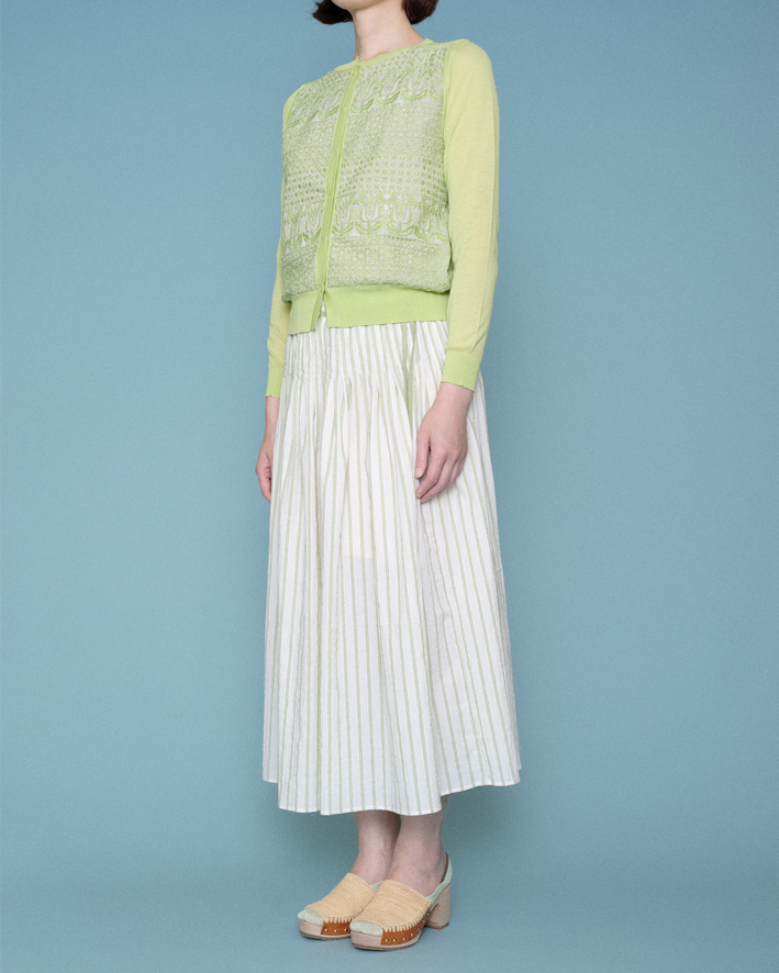 Cardigan: VE207 Mint, Skirt: ES222 Mint, Socks: HA-22AS Mint