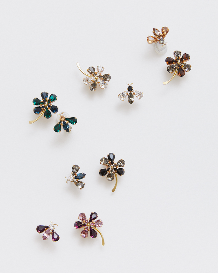 AC127NE, AC128NP: Beige*Brown, Crystal*Grey, Green*Navy, Grey*Navy, Wine*Pink