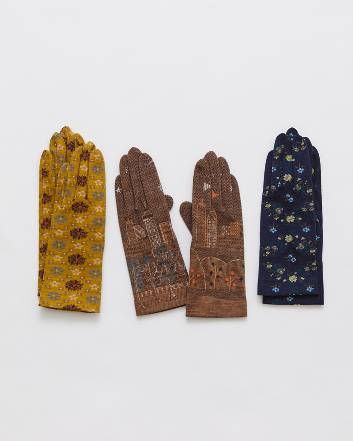 From left: NG1-807 Mustard, NG1-808 Brown, NG1-809 Navy