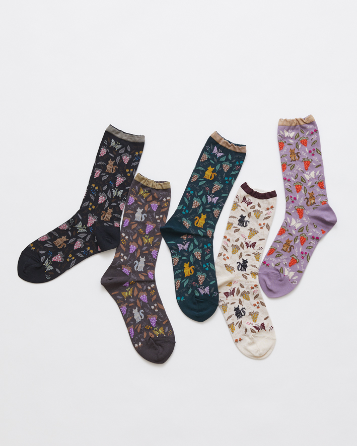 AS-229: Black, Brown, Green, Ivory, Lavender