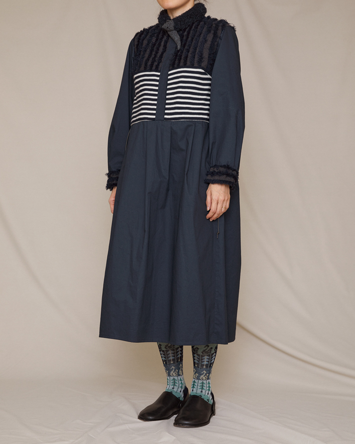 Dress: NOP199-230 Navy*Navy, Muffler: KU61A Navy, Socks: AM-810HS Navy
