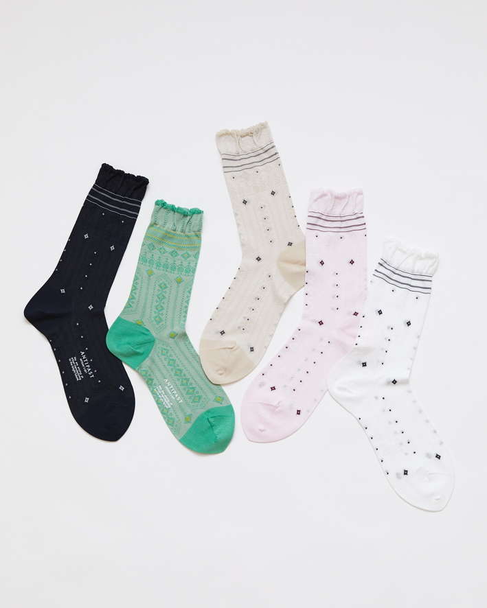 AM-821: Black Navy, Green, Ivory, Pink, White