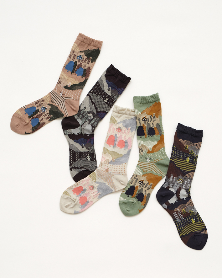 AS-234: Beige, Black, Low White, Mint, Navy