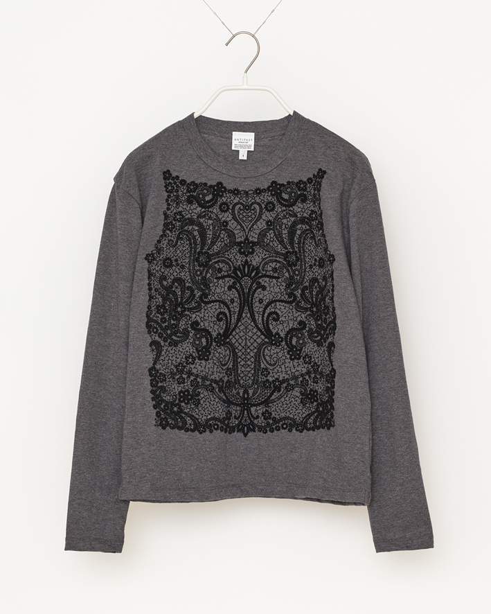 KNT279-F53: Charcoal*Black