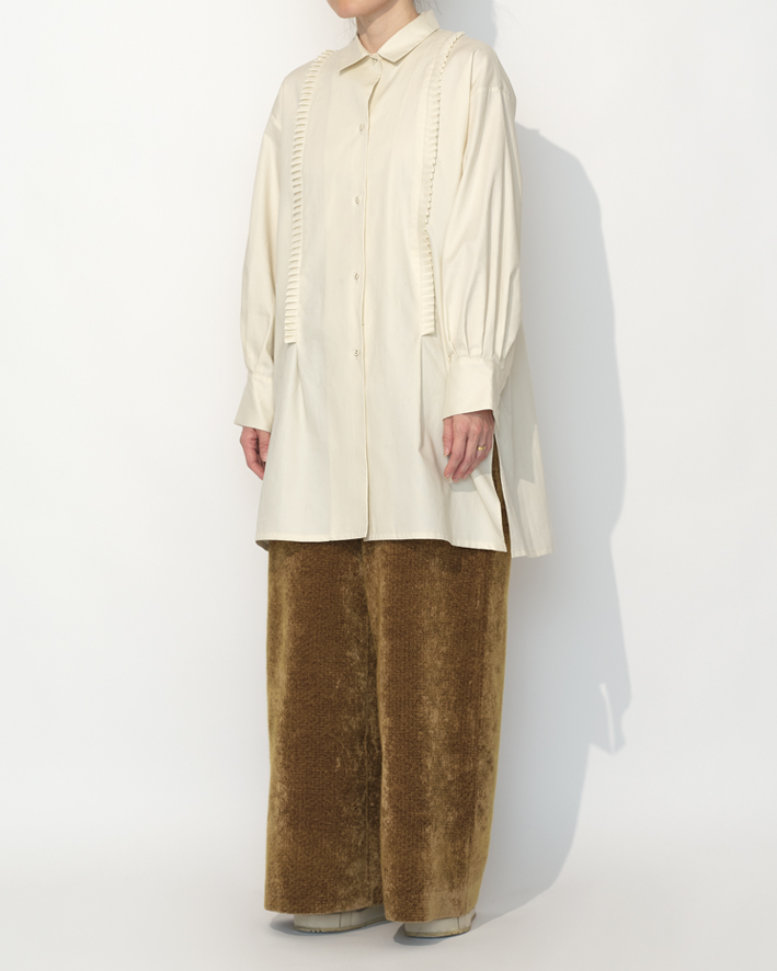 Blouse: LB112 Ivory, Trousers: WP194 Sepia